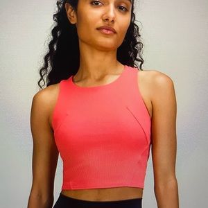 LULULEMON invigorate training tank top in pale rasberry